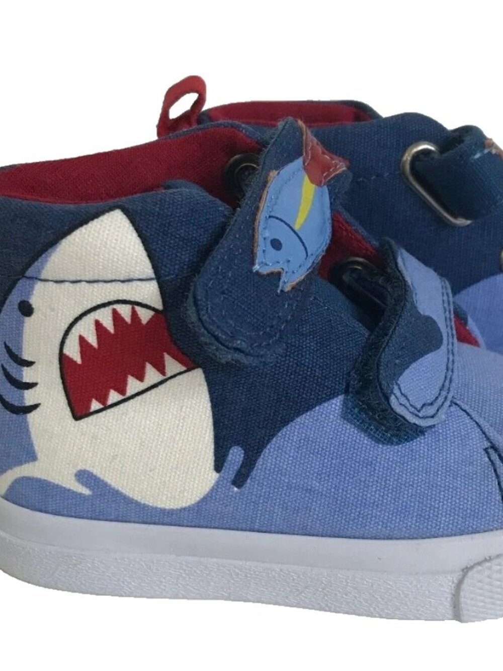 NEW Cat & Jack Toddler Boy Blue Axton High Top Sneakers Size: 5